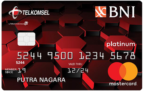 BNI - BNI Telkomsel Mastercard Platinum