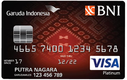 BNI Visa Garuda Indonesia Platinum