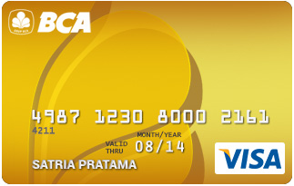 BCA Visa Gold