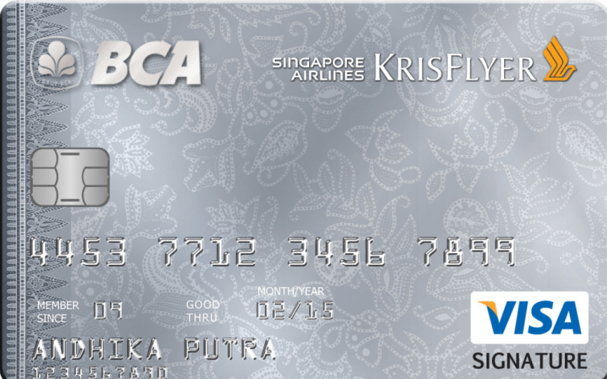 BCA Singapore Airlines KrisFlyer Visa Signature